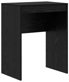 vidaXL Γραφείο Μαύρη δρυς 60 x 40 x 76 εκ. Επεξεργασμένο ξύλο