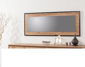 Καθρέπτης Atlantic Πεύκο / Μαύρο MOEU 150x60