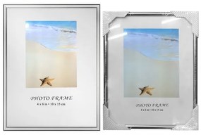 Κορνίζα Αλουμινίου Ασημί 10x15εκ. Homie 12-2028