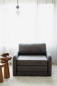 1-Seat Sofa-Bed Nest - Grey Grey