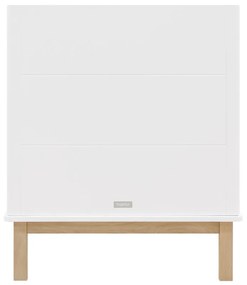 Βρεφικό Κρεβάτι Mika 70x140cm  White + Oak Bopita