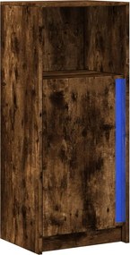 vidaXL Ντουλάπι με Φώτα LED Δρυς 42,5x34x100 εκ. Επεξεργασμένο Ξύλο
