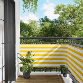 vidaXL Οθόνη Μπαλκονιού 75 x 200 cm Ύφασμα Όξφορντ Ορθογώνιος