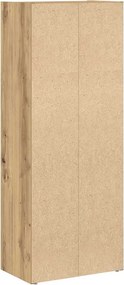 vidaXL Βιβλιοθήκη Αρτισιανή Δρυς 40x24x102 εκ. Επεξ. Ξύλο