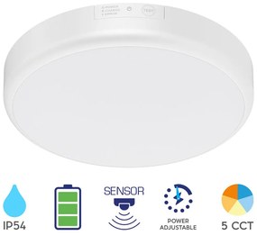 Φωτιστικό Οροφής Braytron BC15-00580 Λευκό (White) CCT5