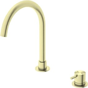 Sparke Musa 05 Brushed Gold - Μπαταρία νιπτήρα 2 οπών
