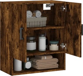 vidaXL Ντουλάπι Τοίχου Καπνιστή Δρυς 60x31x70 εκ. Επεξεργασμένο Ξύλο