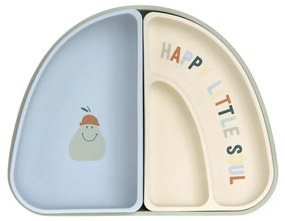 Laessig Πιάτα σιλικόνης 3τεμ. Happy Fruits Lemon