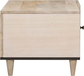 vidaXL Τραπεζάκι σαλονιού Λευκό 100 x 54 x 40 εκ Επεξεργασμένο Ξύλο