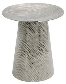 Μεταλλικό Διακοσμητικό Κηροπήγιο FL7826 Fylliana Ασημί 15x17 εκ. 15x15x17 εκ.