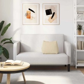 vidaXL Μαξιλάρι Πλάτης Κρεμ 45 x 20 x 35 εκ. ύφασμα