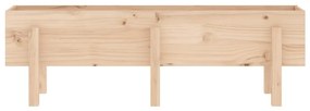vidaXL Ζαρντινιέρα Υπερυψωμένη 121 x 30 x 38 εκ. από Μασίφ Ξύλο Πεύκου