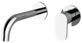 Armando Vicario Slim Chrome Μπαταρία Νιπτήρος Εντοιχισμού 2 Οπών 500045-100