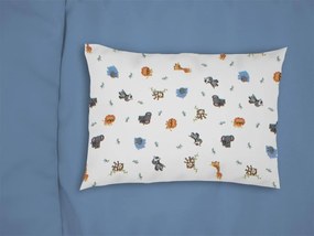 Μαξιλαροθήκη Φανελένια 50x70εκ. Zoo 29 White DimCol