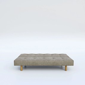 ΚΑΝΑΠΕΣ ΚΡΕΒΑΤΙ HERMES ΤΡΙΘΕΣΙΟΣ ΜΠΕΖ 180X95X82CM