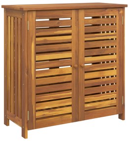 vidaXL Ντουλάπι Κήπου Καστανό 78 x 36.5 x 78cm Καμπούντα ξύλο ακακίας