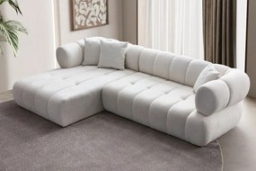 Corner Sofa Petra Left - White White