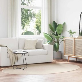 vidaXL Χαλιά χώρου Ωοειδής HUARTE Μπεζ 160 x 230 cm 100% Πολυεστέρας