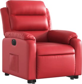 vidaXL Πολυθρόνα Ηλεκ.Ανακλινόμενη με Ανύψωση απόΣυνθετικό Δέρμα