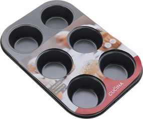 Φόρμα Για 6 Cupcake/Muffin (26.5x18x3) K-M 309400540