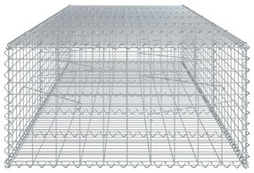 vidaXL Συρματοκιβώτιο με Κάλυμμα 300x100x50εκ. από Γαλβανισμένο Χάλυβα