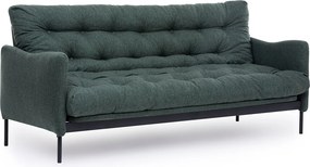 Τριθέσιος Καναπές Κρεβάτι Πράσινο ZIVAL 82x200x92