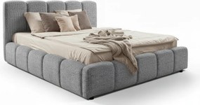 Επενδυμένο κρεβάτι  Poni-160 x 200-Γκρι
