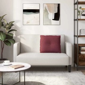 vidaXL Μαξιλάρι Πλάτης Κόκκινο 60 x 19 x 50 εκ ύφασμα