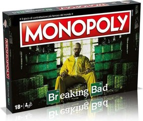 Επιτραπέζιο Παιχνίδι Monopoly - Breaking Bad WM01831-EN1--6 (Αγγλική Γλώσσα) 18+ Ετών 2-6 Παίκτες Multi Winning Moves