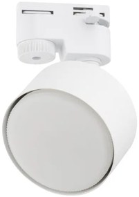 Σποτ Φωτιστικό Μονοφασικής Ράγας GX53 11W IP20 Tracer TK Lighting-4397-Λευκό 4397