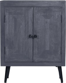 vidaXL Ντουλάπι 60 x 30 x 76 εκ. από Μασίφ Ξύλο Μάνγκο