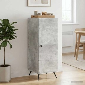 vidaXL Πλαϊνό γραφείο Γκρι Σκυροδέματος 33 x 34,5 x 90 εκ
