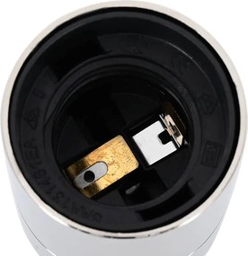 vidaXL Λαμπτήρες 2 τεμ Σατινέ Νικέλιο E27