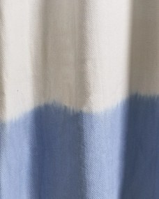 Βαμβακερό Ποτηρόπανο με Φάσα Pluton 36x55cm Εκρού Μπλε