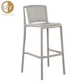 POLLY ΣΚΑΜΠΟ BAR ΓΚΡΙ ΑΝΟΙΧΤΟ 41x47x100.5 - 26-0084