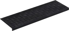 vidaXL Πατάκια Σκάλας 5 τεμ. 25 x 75 εκ. από Καουτσούκ