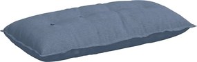 vidaXL Μαξιλάρι Πλάτης Μπλε 100 x 50 cm Υφασμάτινο Κορντουρά