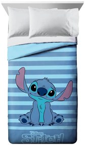 Πάπλωμα Microfiber Μονό 160x240εκ. Disney Home Lilo & Stitch 43 Sky Blue DimCol
