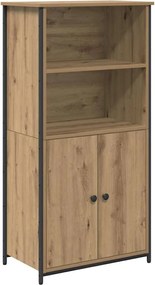 vidaXL Highboard Artisan Oak 62 x 36 x 121,5 εκ Επεξεργασμένο ξύλο