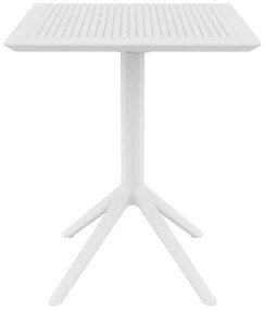 Τραπέζι Πτυσσόμενο SKY Λευκό PP 60x60x74cm