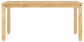 vidaXL Τραπεζαρία Corona 160 x 80 x 75 εκ. από Μασίφ Ξύλο Πεύκου