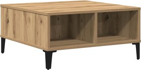 vidaXL Τραπεζάκι σαλονιού Artisan Oak 60 x 60 x 30 cm