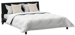 vidaXL Πάπλωμα με μαξιλάρι 3 pcs Λευκό Μικροΐνες