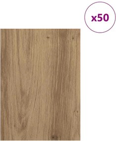vidaXL Διακοσμητικά Πάνελ 50 pcs Artisan Oak 15 x 21 x 0.27 εκ.