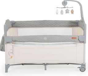 Folding cot Indiana grey