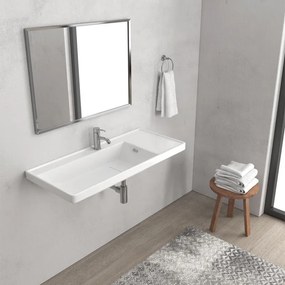 Karag QUATTRO 8100 Νιπτήρας Αναρτώμενος Λευκό Πορσελάνη 100x45x19cm