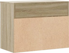 vidaXL Παπουτσοθήκη Sonoma Δρυς 60 x 30 x 45 εκ. από Επεξ. Ξύλο
