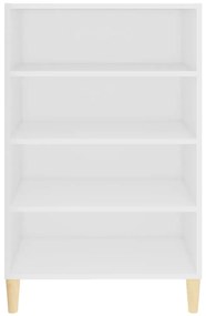 vidaXL Ραφιέρα Λευκή 57 x 35 x 90 εκ. από Μοριοσανίδα