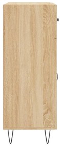 vidaXL Ντουλάπι Sonoma Δρυς 69,5 x 34 x 90 εκ. από Επεξεργασμένο Ξύλο