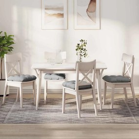 vidaXL Μαξιλάρια καθισμάτων 4 pcs Ύφασμα Σκίουρος Γκρί